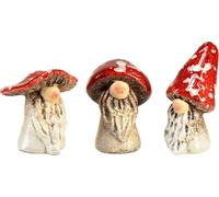 Figurines de lutins féeriques en forme d'ailes de mouches, set de 6 pcs - Figurines décoratives pour le jardin et la maison