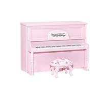 Figurines De Mini Saxophones Accessoires Miniatures Mini Piano Classique en Bois Modèle Décoratif(2)