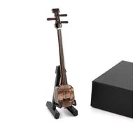 Figurines De Mini Saxophones Accessoires pour Instruments De Musique Et Ornements Décoratifs Miniatures des Trois Immortels avec Boîte(15cm)