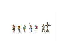 Figurines de modélisme ferroviaire - NOCH - Imprimées en 3D - Échelle 1:160 (N) - Multicolore - Kit complet