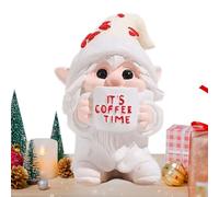 Figurines de nain de jardin - Décoration de table basse, figurines en résine - Pour le salon, la chambre à coucher, la cuisine, la cheminée, le comptoir pour l'hiver et les vacances