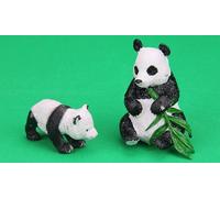 Figurines De Panda En Plastique Pvc, Jouets Pour Enfants, Collection, Poupée, Cadeau, Animal, Mère Et Fils