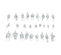 Figurines De Personnes Assises En Plastique, 50 Pièces, Modèle 1/50, Ensemble De Figurines Pour Enfants, Scène De Sable, Jouet Amusant, À Collectionner