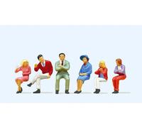 Figurines De Personnes Assises Pack De 10096 HO NEUF