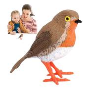 Figurines de petits oiseaux,Statues de petits oiseaux - Ornement de table Statue d'oiseau réaliste Modèle animal,Modèle éducatif coloré Robin Bird pour la maison, le magasin, l'hôtel, le restaurant