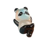 Figurines de petits pandas,figurines de mini pandas - Figurines d'animaux portables qui brillent dans le noir | de panda en résine peintes à la main pour les collègues de la famille et des a