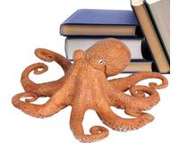 Figurines de Pieuvre - Décoration de Sculptures d'animaux Marins, Figurines d'animaux Marins réalistes pour Apprendre Les, Simulation d'escargot de mer et décoration de Sculpture de Pieuvre