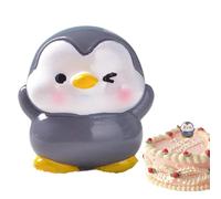 Figurines de pingouins miniatures - Ensemble de jouets amusants d'animaux | Ensemble de jeu aux couleurs vives avec collection de pingouins, cadeau parfait pour toute la famille