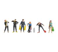 Noch Figurines de plongeurs H0 modèle 1:87 détaillées