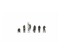 Noch Figurines de pompiers Z – Impression 3D colorée, pour modélisme