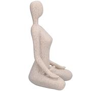 Figurines de Pose de Yoga en Résine, Décoration de Bureau Vive, Idée de Cadeau d'anniversaire pour Amis, Amateurs de Yoga, Matériau de Haute qualité, Statue Décorative de Bureau (BL560)