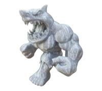 Figurines de Requin | Statuette Animale De Bureau,Sculpture Amusante de Requin Musclé Hurlant Déco pour Chambre d'Enfant Chambre Salon Bibliothèque Chevet Adulte Étudiant