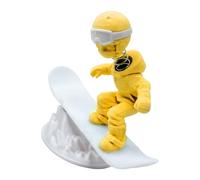 Figurines de ski créatives - Ornement de dérive entraîné par inertie, figurines de tableau de bord d'impression 3D, jouet anti-stress, décoration de véhicule amusante et lisse | Automobile Camion RV S