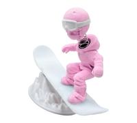 Figurines de ski créatives - Ornement de dérive entraîné par inertie, figurines de tableau de bord d'impression 3D, jouet anti-stress, décoration de véhicule amusante et lisse | Automobile Camion RV S