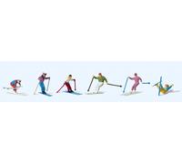 Figurines De Skieur De Descente Preiser 10313 HO NEU