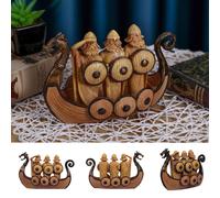 Figurines De Soldats Miniatures En Résine Peintes, Ornement De Bateau Dragon, Pour La Maison, Le Salon Et Le Bureau, Offre Spéciale