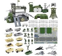 Figurines De Soldats | Véhicules De Jeu Éducatifs - Jouets De Chars pour - pour Construction Tout-Petits Anniversaire Noël Fête Vacances Jeu Extérieur Intérieur