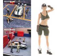 Figurines De Travailleurs Miniatures À L'Échelle 1:64 Ho, Pour Maquettes De Train Diorama, Accessoires De Bricolage