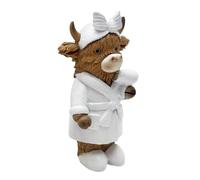 Figurines de vache | Animal rustique réaliste - Figurines miniatures de vache pour la maison, la salle de bain, la chambre à coucher, le salon, l'extérieur, le jardin, la cour, la terrasse, la