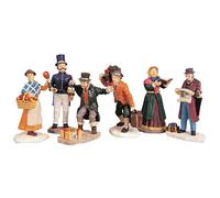 Figurines De Villageois, Ensemble De 6 - LEMAX COD. 92355