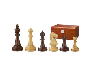 Figurines D'Échecs - Auguste - Bois - Moderne Staunton - Hauteur Du Roi 100 MM
