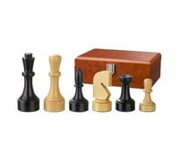 Figurines D'Échecs - Romulus - Bois - Moderne Style - Hauteur Du Roi 95 MM