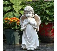 Figurines Décoration Statue Décoration de Décoration extérieure Garden Fée Sculpture Figure Angel Ornements Collection d'art de Bureau