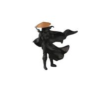 Figurines d'épéiste chinois, figurine d'épéiste chinoise cool de Kung Fu - Décoration de tableau de bord de voiture, décoration de bureau pour la maison (B)
