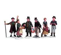 Figurines Des Village People, Ensemble De 6 - LEMAX COD. 92356