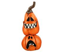 Figurines d'halloween en résine - sorcière effrayante, Chat Noir, Sculptures fantômes, résine décorative, Style d'horreur Effrayant | Pièce maîtresse de Table pour Les fêtes d'Hall