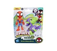 Figurines Spidey and His Amazing Friends Dino-Webs Spidey et Goblin Raptor