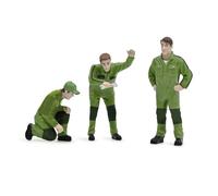 Figurines diorama agricole SCHUCO 450391501 - Set de 3 Figurines mécaniciens John Deere (1/32)
