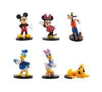 Figurines Disney - Mickey et ses amis - Kit de 6 personnages en PVC - Multicolore