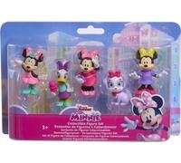 Figurines - DISNEY MINNIE MOUSE - Pack de 5 Figurines Minnie Mouse - Non articulées, 6 cm