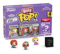 Funko Bitty Pop Disney Princesses Pack 4 Cendrillon/Blanche Neige/Aurora/Figurine Mystérieuse