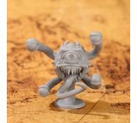 Figurines DND, Monstre Cyclope 3D à 4 pattes, Modèle en ABS peint à la main, Accessoires pour figurines de jeux de rôle sur table, Miniatures DND 3,8 x 3,6 cm, Non peintes, à collectionner