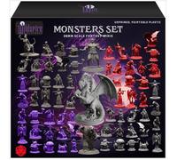 Figurines DND Wildspire Miniatures avec Dragon Énorme - 68 Minis à Peindre