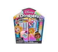 Just Play Coffret de Mini-Figurines à Collectionner Disney Doorables, série Technicolor, Lot de Figurines à Collectionner de 3,8 cm de Haut, Jouets pour Enfants de 5 Ans et Plus