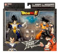 Figurines Dragon Stars 17cm - BANDAI - Dragon Ball Super - Battle Pack - Goku vs Vegeta - Pack de 2 figurines Collection Vegeta Goku