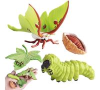 Figurines du Cycle De Vie des Animaux - Cycle De Croissance De La Grenouille | Figurines d'animaux pour Sculptures De Papillons, De Tortues, De Fourmis Ouvrières, De Grenouilles Et De Moustiques