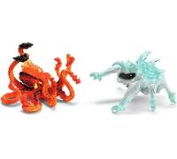 Figurines Duo Pieuvre de Lave vs Insecte de Glace, SCHLEICH 70826 Eldrador Creatures, Pour enfant des 6 ans