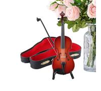 Figurines e Violons Miniatures,Porte-Clés Artisanal Accessoire e écoration | Instruments e Musique en Miniature | pour les Amateurs e Musique les Amateurs Art pour Célébrer les Vacances pour la Maison