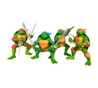 Figurines - Educa Borras - Ninja Turtles - Lot de 4 - Non-articulées - 9 cm de hauteur