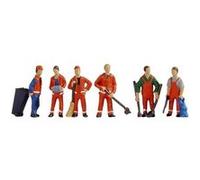 Figurines employés de service de nettoyage urbain, voie H0 NOCH 15029 1 set G