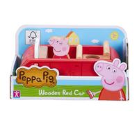 Peppa Pig Houten Familieauto Rood
