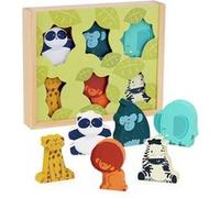 Figurines en bois Mes histoires de jungle G