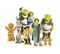 Figurines en carton - Shrek - 26 cm - Mixte - Vert - Enfant