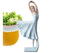 Figurines en résine - Figurine de ballerine, sculpture de danseuse, décoration créative pour la maison avec pose de ballet élégante | Ornement artistique pour salon, chambre à coucher, vitrine
