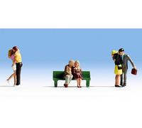 Noch Personnages 15510 – Couples d'amoureux HO 1:87 avec bancs