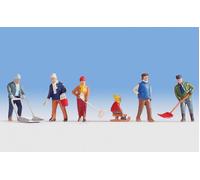 Figurines Encore H0 (15928): Travaux D'Hiver